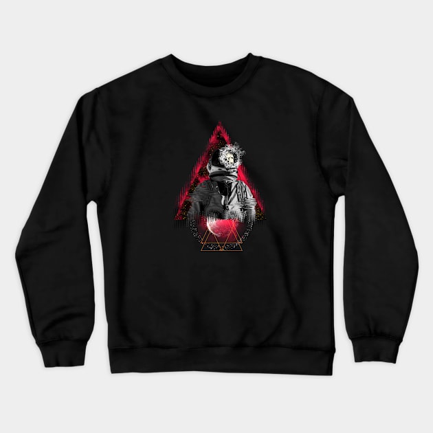 Space Distortion Crewneck Sweatshirt by NakedMonkey